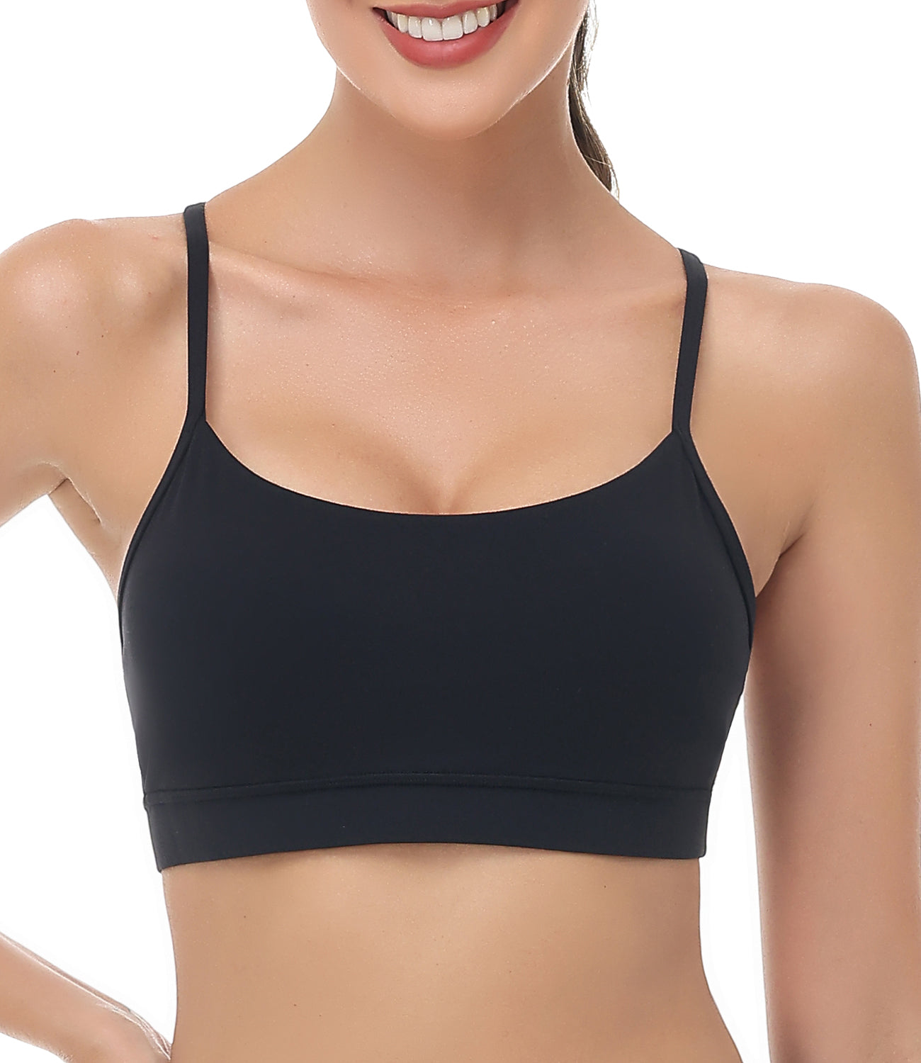 wirarpa Y Back Sports Bras for Women - Light Support Racerback Yoga Bra