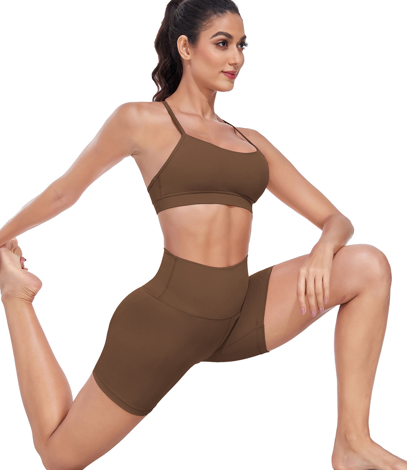 wirarpa Y Back Sports Bras for Women - Light Support Racerback Yoga Bra