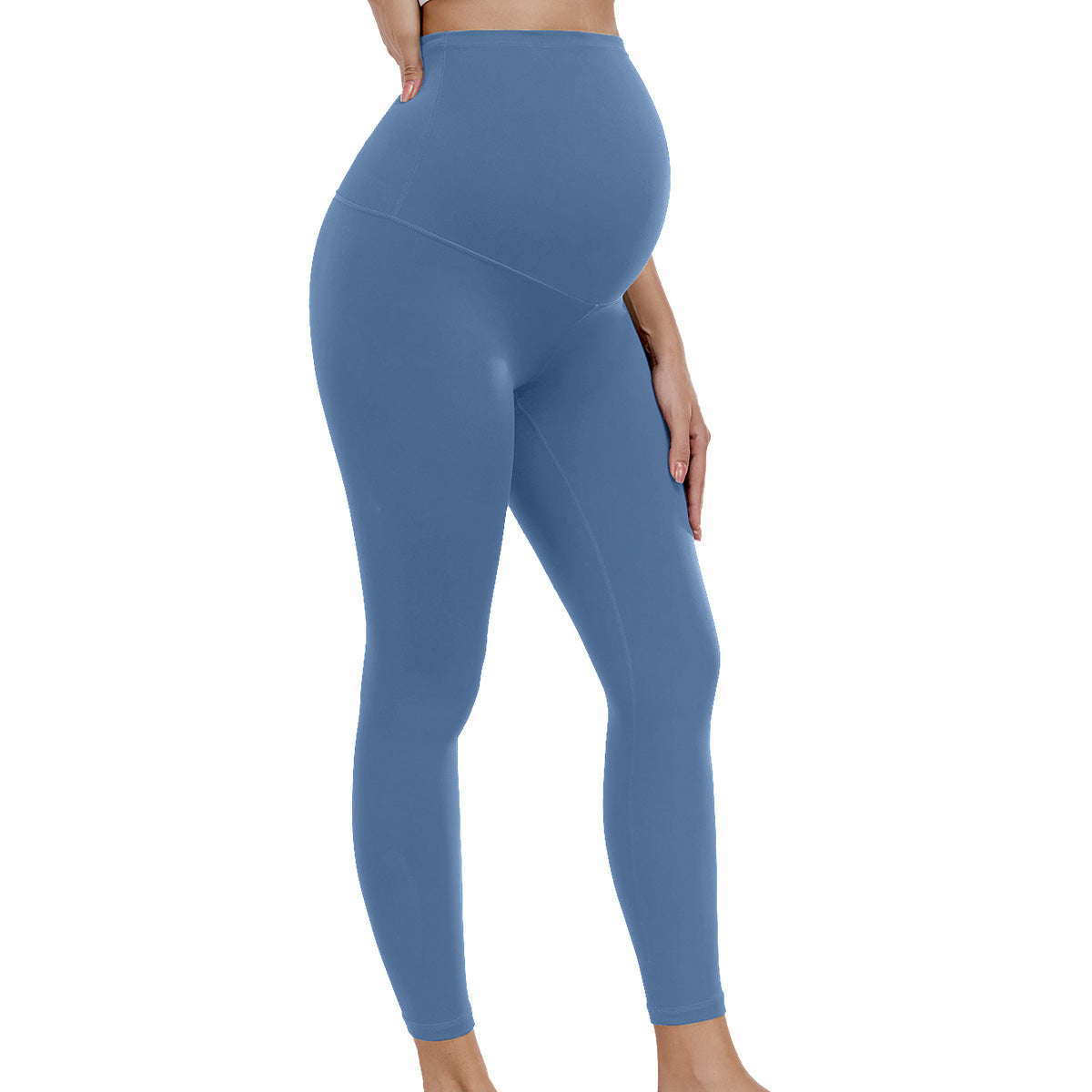 wirarpa Women's Maternity Leggings Over The Belly Pregnancy Yoga Pants Buttery Workout Activewear 25"