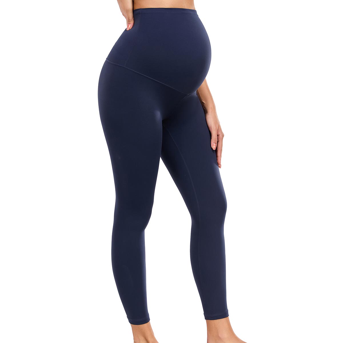 wirarpa Women's Maternity Leggings Over The Belly Pregnancy Yoga Pants Buttery Workout Activewear 25"
