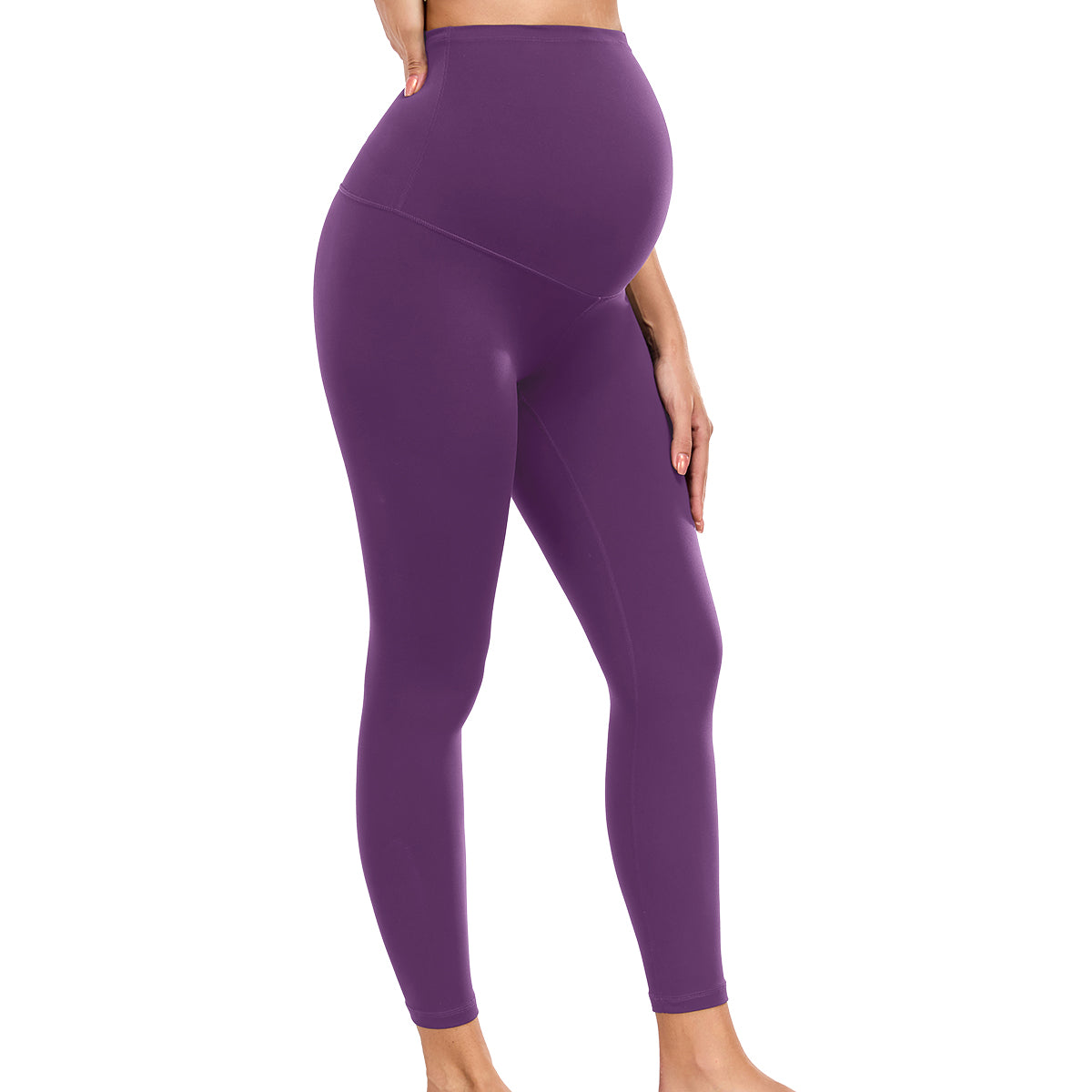 wirarpa Women's Maternity Leggings Over The Belly Pregnancy Yoga Pants Buttery Workout Activewear 25"