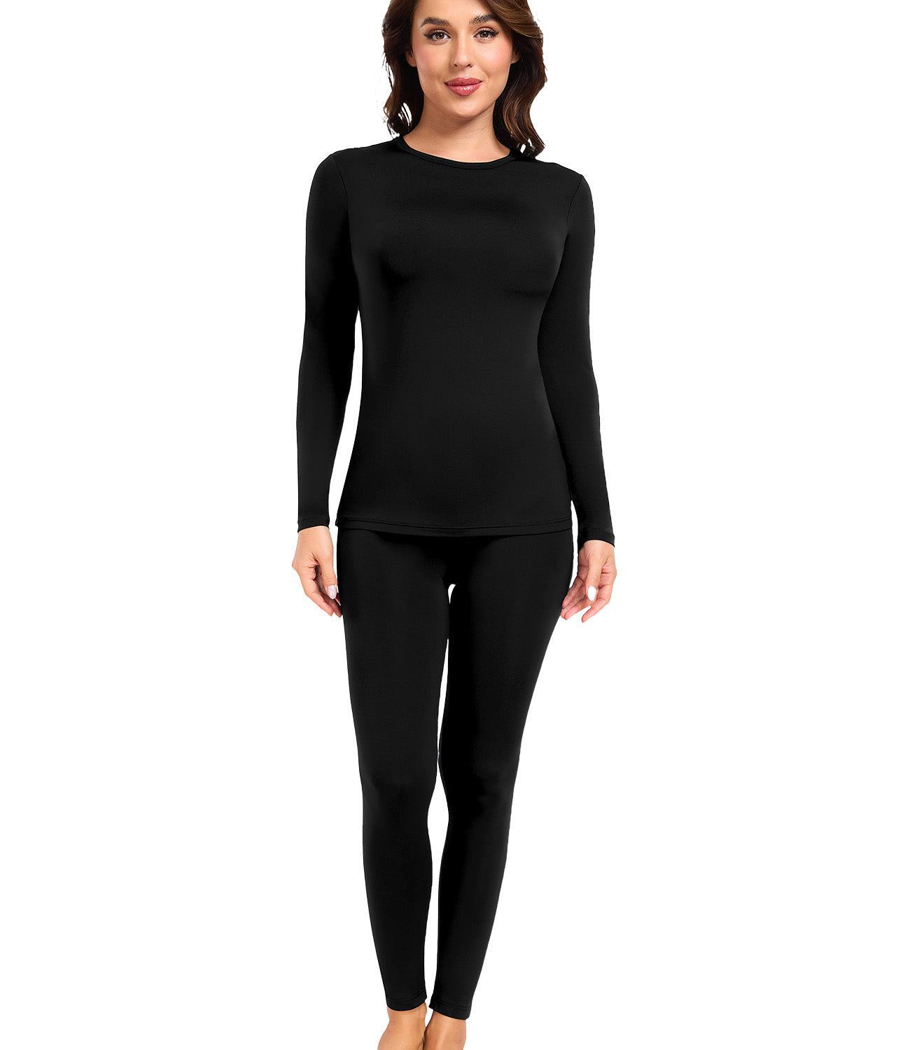 Wirarpa Women's Cotton Thermal Underwear Set