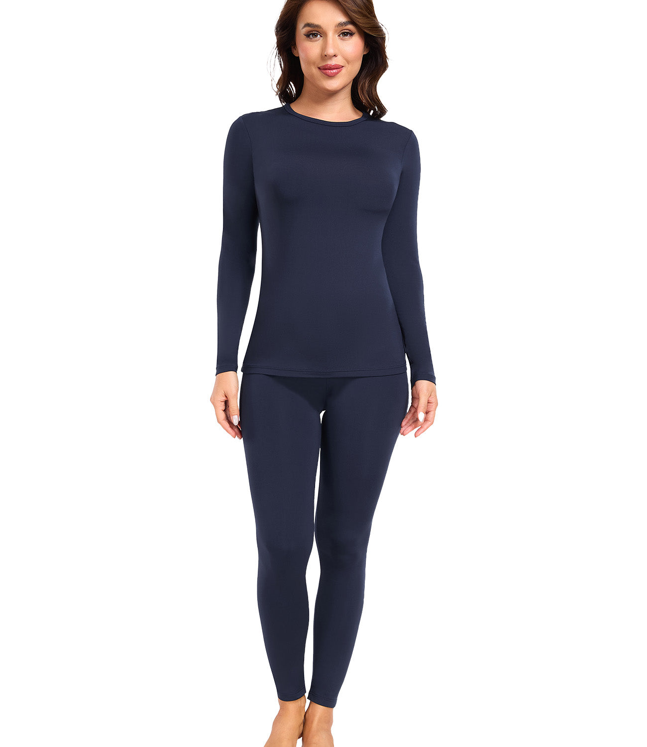 Wirarpa Women's Cotton Thermal Underwear Set
