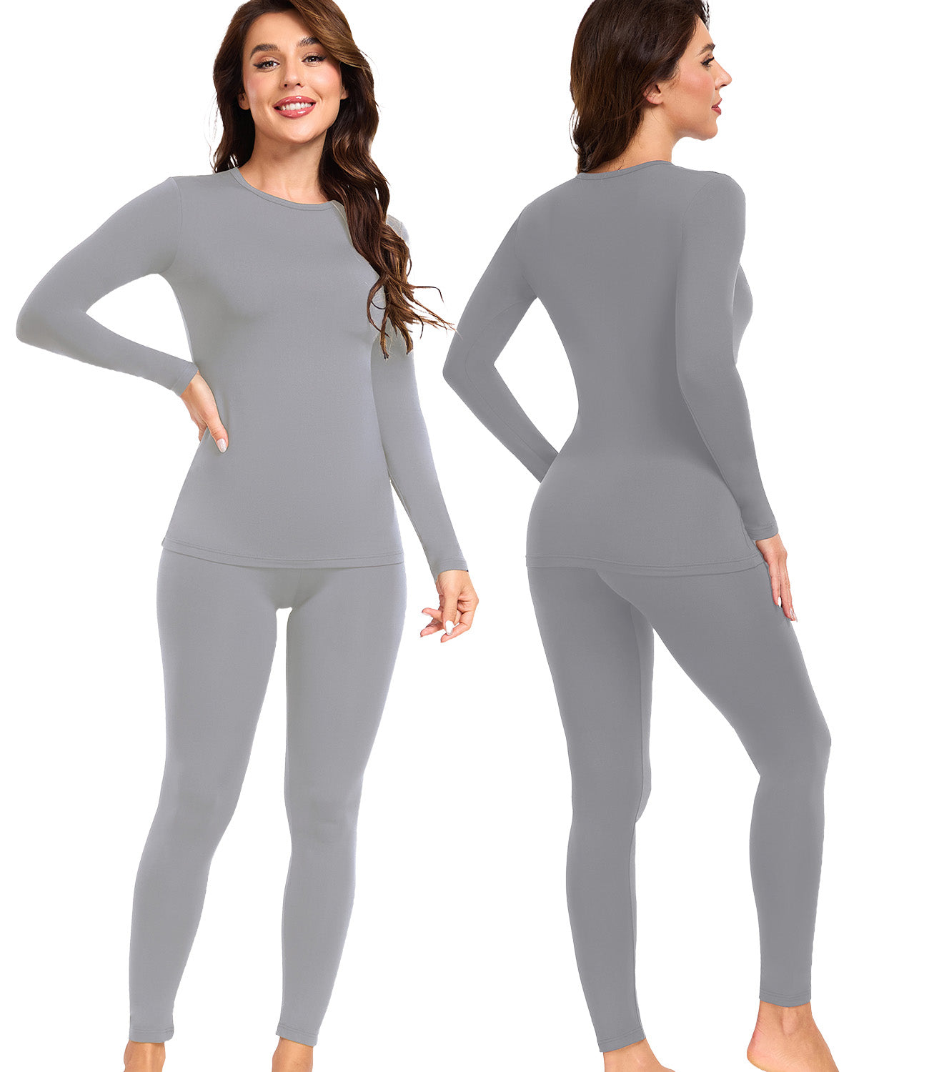 Wirarpa Women's Cotton Thermal Underwear Set