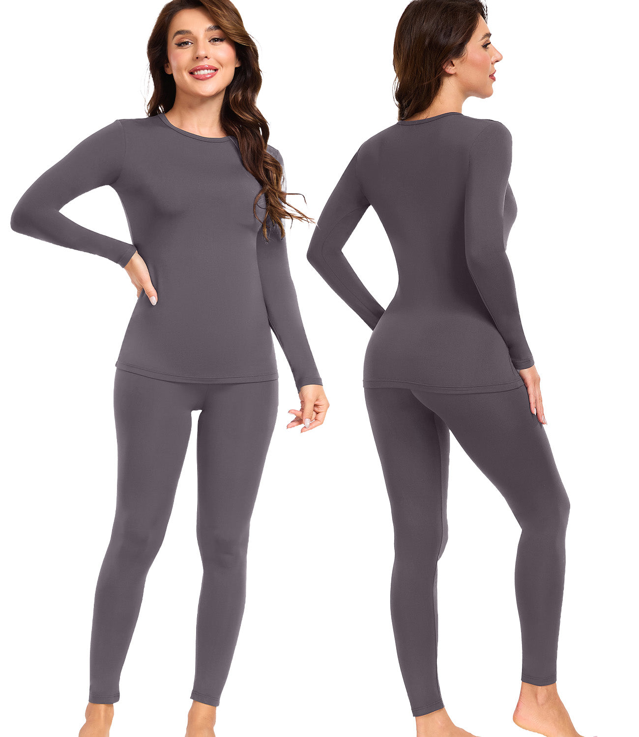 Wirarpa Women's Cotton Thermal Underwear Set