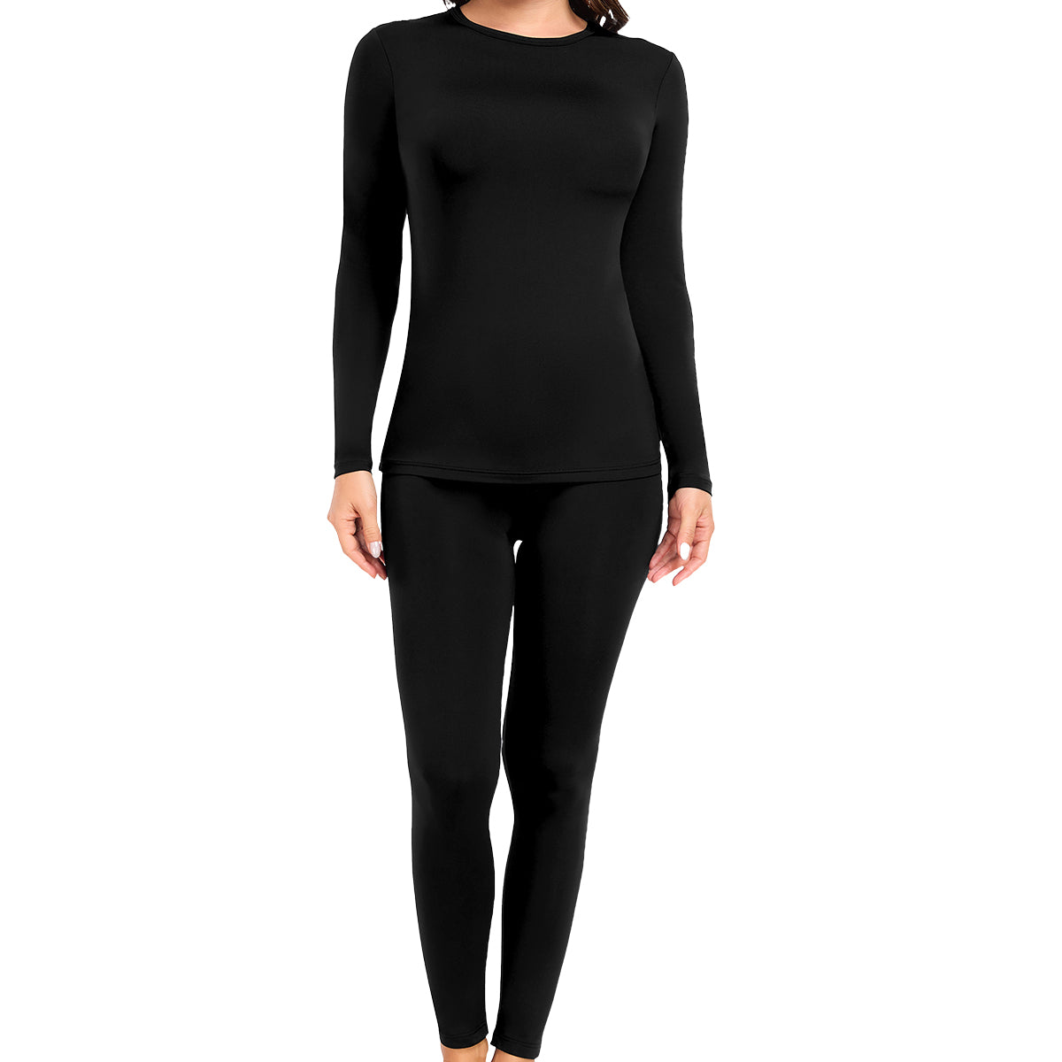 Wirarpa Women's Cotton Thermal Underwear Set