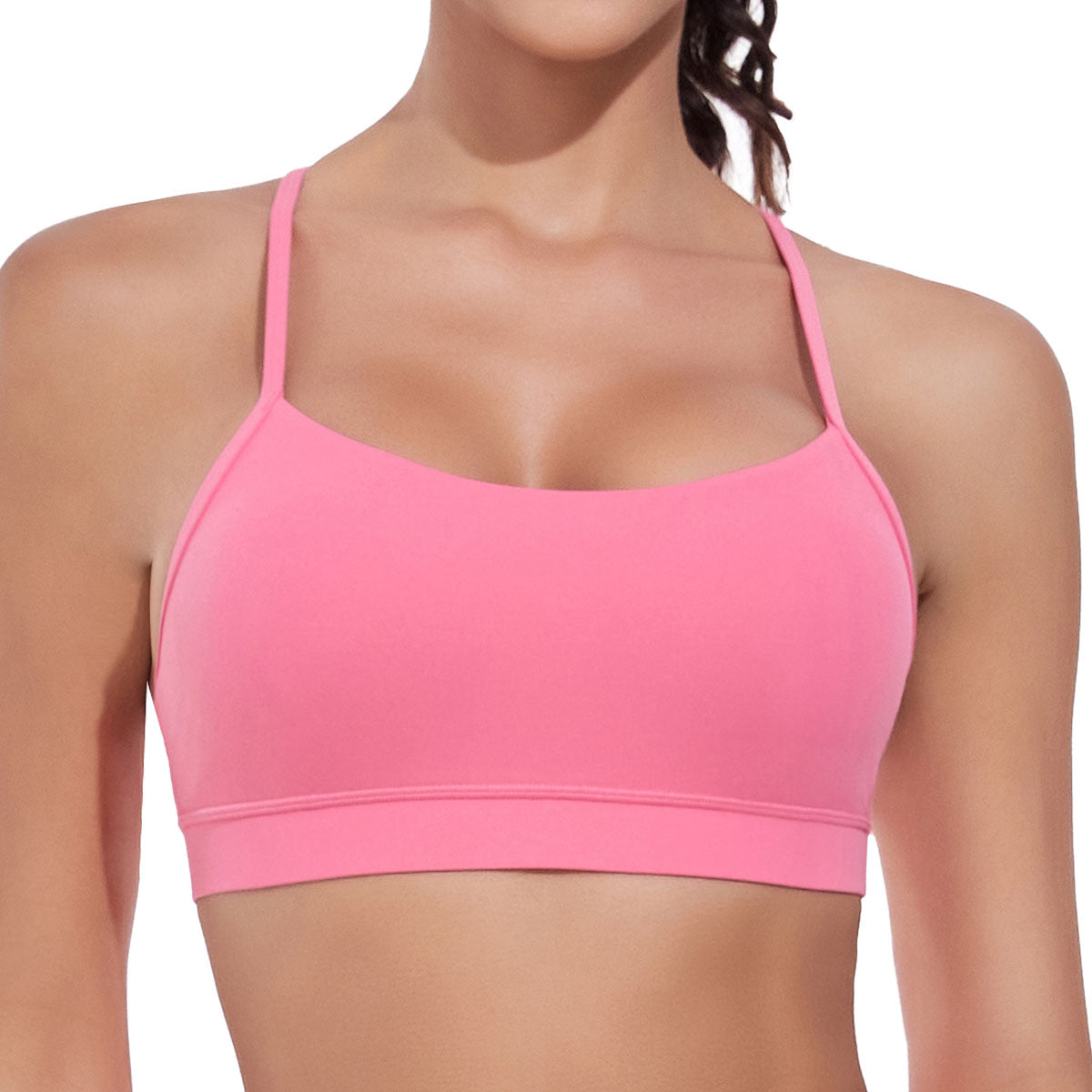 wirarpa Y Back Sports Bras for Women - Light Support Racerback Yoga Bra