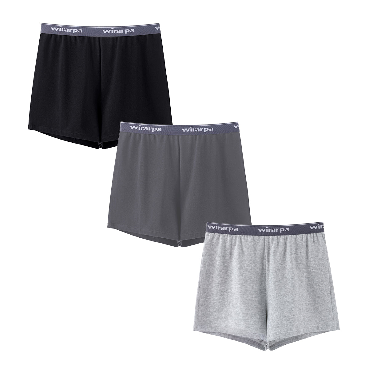 wirarpa Women's Cotton Sleep Shorts Comfywear Lounge Pajama Shorts 3 Pack - Wirarpa Apparel, Inc.