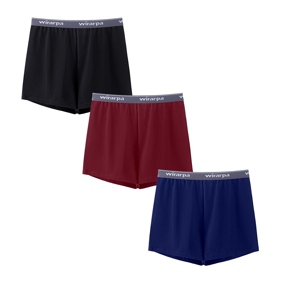 wirarpa Women's Cotton Sleep Shorts Comfywear Lounge Pajama Shorts 3 Pack - Wirarpa Apparel, Inc.