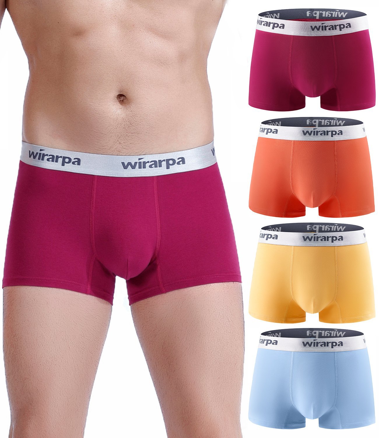Buy IWEAR TRENDZ MAXX Men's Cotton Interlock Trunks (Pack of 10) (Colour  May Vary) (XS) Multicoloured at