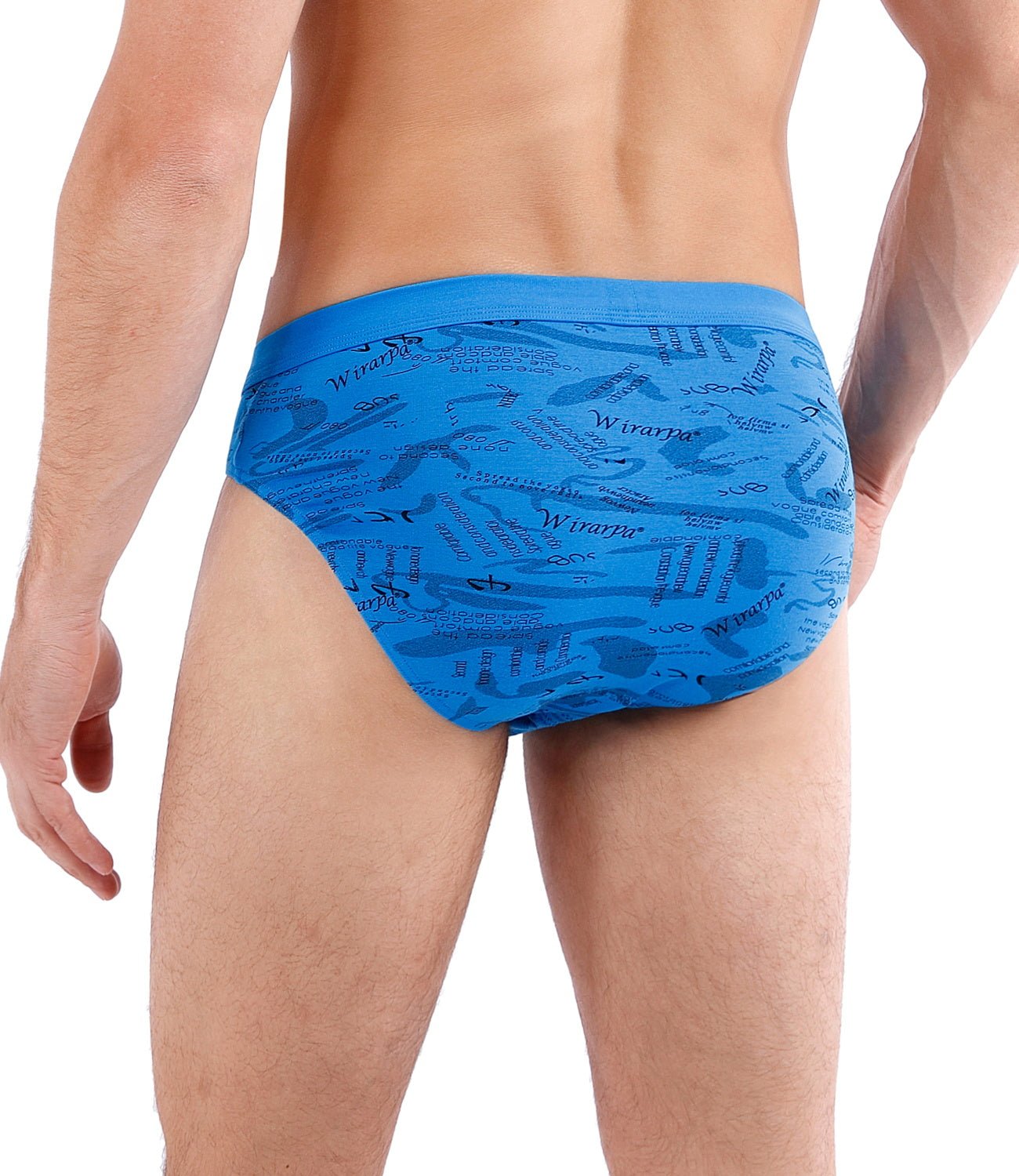 wirarpa Men's Underwear Multipack Modal Microfiber Briefs Underpants No Fly Printed 4 Pack - Wirarpa Apparel, Inc.