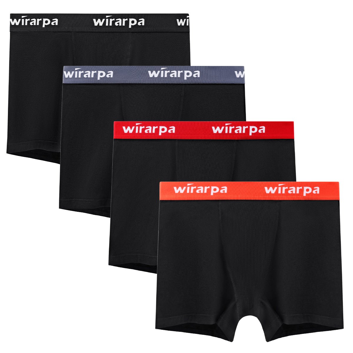 wirarpa Womens Anti Chafing Cotton Underwear Boy Shorts Long Leg Boyshorts  Panties 3 Pack