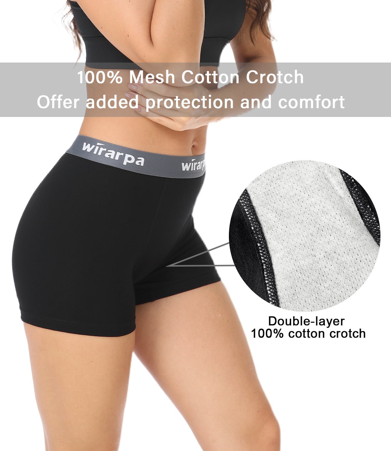 FILA Underwear  Women's Cotton Boxer for optimal comfort
