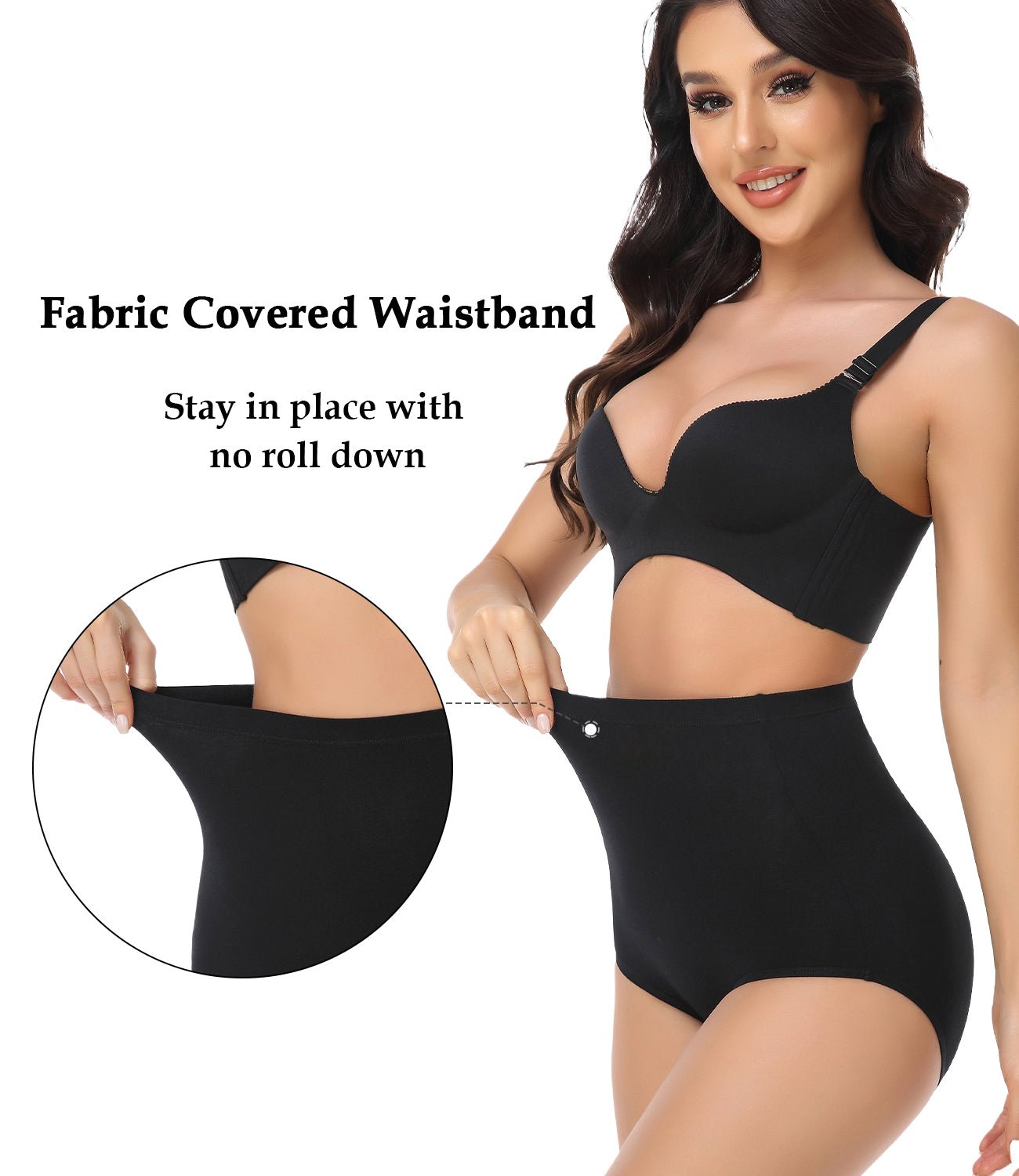 wirarpa Women's Cotton Underwear High Waisted Ladies Panties Full Coverage  Briefs 4 Pack (Regular & Plus Size)